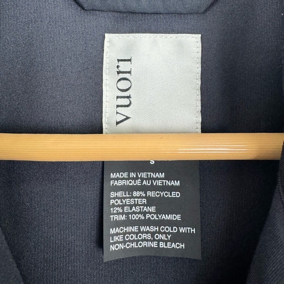 NWT Vuori Men Sunday Element Vest Black Size Small - Picture 4 of 8